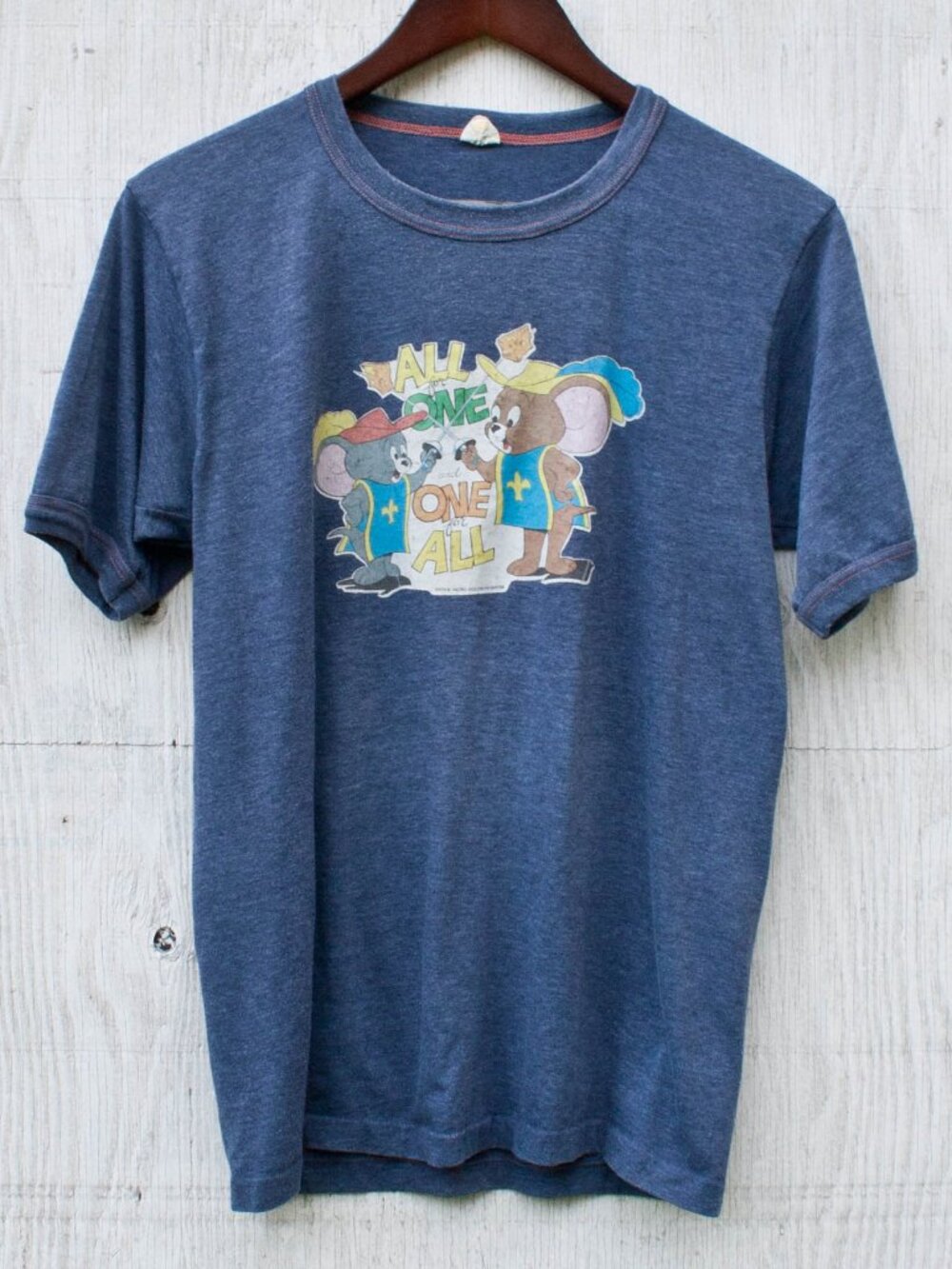 MGM Mouseketeers TShirt - Vintage MGM Cartoon Tee - Jockey - Single Stitch